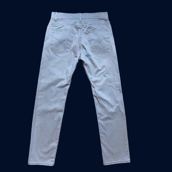 Levi’s Boys 511 Slim Performance Chino Pant Gray Size 18 Reg 29/29 - Picture 3 of 9